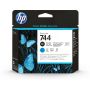 HP 744 Photo Black & Cyan Printhead - F9J86A
