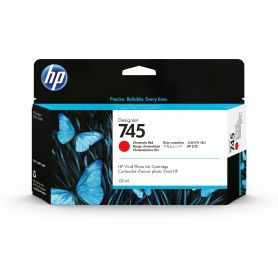 HP 745 130-ml Chromatic Red Ink Cartridge - F9K00A