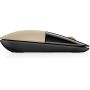 HP Z3700 Gold Wireless Mouse - X7Q43AAABB