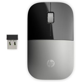 HP Z3700 Silver Wireless Mouse - X7Q44AAABB