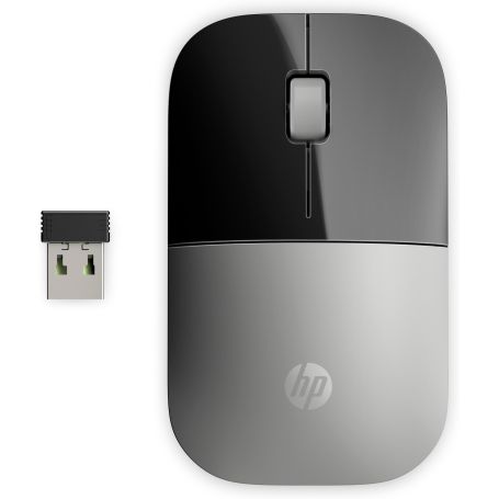 HP Z3700 Silver Wireless Mouse - X7Q44AAABB