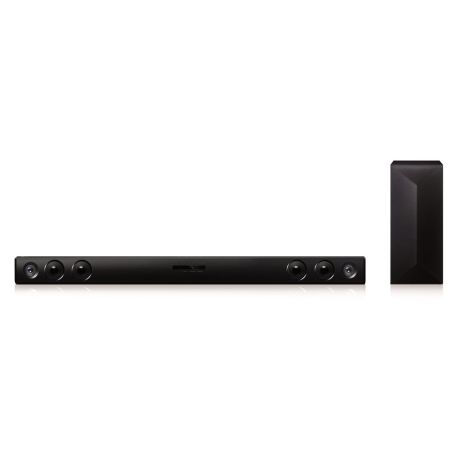 LG LAS454B - Sound Bar, Sistema de Som 2.1, 300 Watt, Bluetooth Streaming, compatível com TV de 40' ou superior -