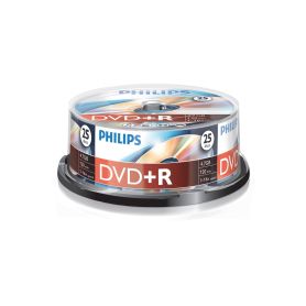 Philips DVD+R 4,7GB 16x Cakebox (25 unidades) - DR4S6B25F