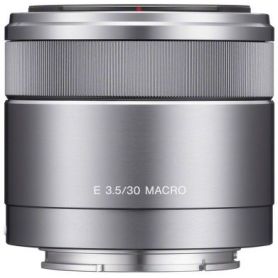 Sony SEL-30M35 - Lente macro de montagem tipo de 30 mm e F3.5 -