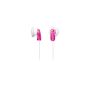 Sony MDR-E9LPP Rosa - Auscultadores de tipo fechado, Diafragma de 13.5 mm para graves potentes. Cabo leve e resistente de 1.2 m