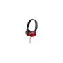 Sony MDR-ZX310R Vermelho - Auscultadores de tipo auricular fechado -