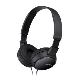 Sony MDR-ZX110B Preto - Auscultadores Outdoor