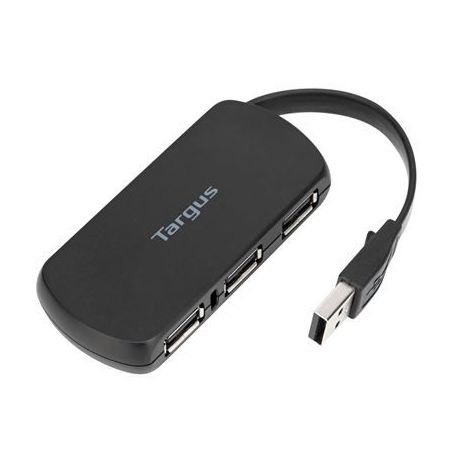 Targus 4 Port USB 2.0 Hub Black - ACH114EU