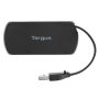 Targus 4 Port USB 2.0 Hub Black - ACH114EU