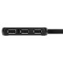 Targus 4 Port USB 2.0 Hub Black - ACH114EU