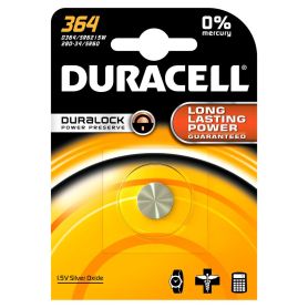 Battery General  Silver oxide - Duracell 364 1.5V Watch Battery D364