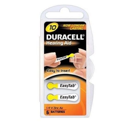 Battery General  Zinc air - Duracell 1.4V Hearing Aid Battery DA10