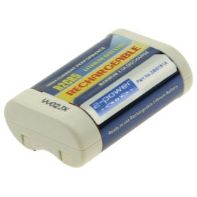 Battery Camera 2-Power Lithium ion - Digital Camera Battery 6V 500mAh DBI0151A