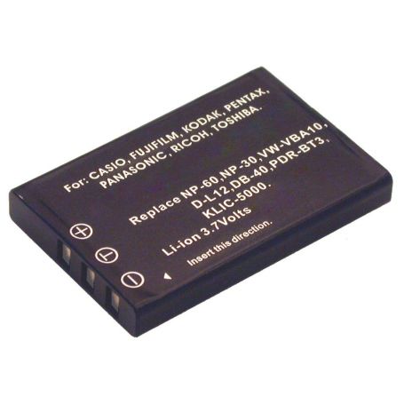 Battery Camera 2-Power Lithium ion - Digital Camera Battery 3.7V 1000mAh DBI9583A