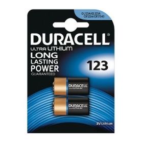 Battery Camera  Lithium - Duracell Ultra Lithium Pack of 2 DL123-X2