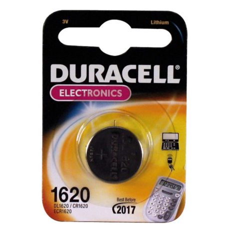 Battery General  Lithium - Duracell 3V Coin Cell DL1620