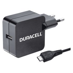 Power Charger  Europe - Duracell 2.4A Phone Tablet Wall Charger DMAC10-EU