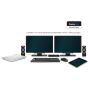 Laptop Docking station 2-Power USB 3 - USB 3.0 Dual Display Docking Station includes power cable. For UK,EU. DOC0101A