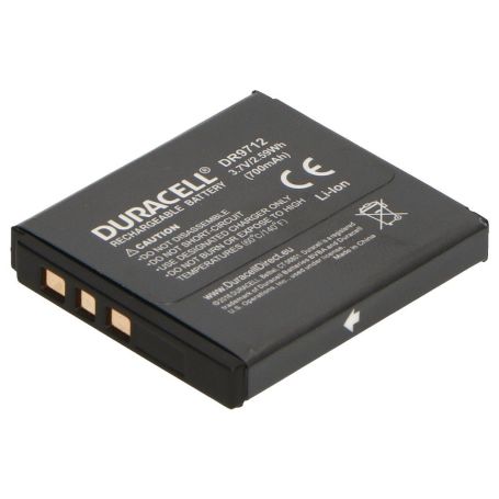 Battery Camera Duracell Lithium ion - Digital Camera Battery 3.7V 700mAh DR9712