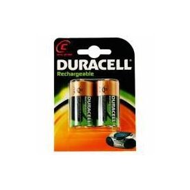 Battery General  NiMH - Duracell Rechargeable C Size 2 Pack HR14