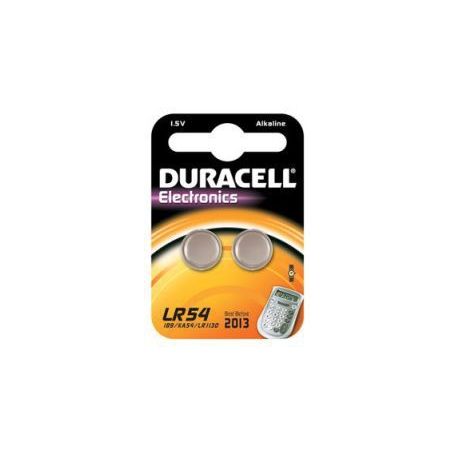 Battery General  Alkaline - Duracell 1.5V Cell (2 Pack) LR54