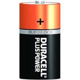 Battery General  Alkaline - Duracell Plus D Size 2 Pack MN1300B2