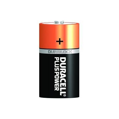 Battery General  Alkaline - Duracell Plus D Size 2 Pack MN1300B2
