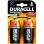 Battery General  Alkaline - Duracell Plus D Size 2 Pack MN1300B2