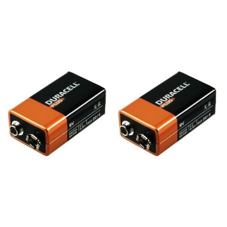 Battery General  Alkaline - Duracell Plus 9V 2 Pack MN1604B2