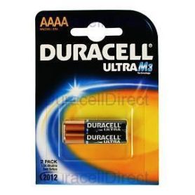 DURACELL PILHA ULTRA POWER AAAA 2xPACK MX2500