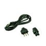 Power Power lead 2-Power Italian - Italian 3 Pin C5 (Cloverleaf) Power Cord PWR0004D