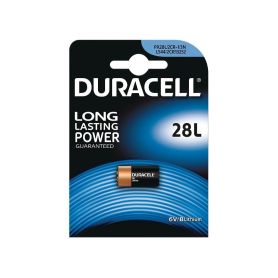 Battery Camera  Lithium - Duracell 6V Lithium Photo Battery 1 Pack PX28L