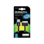 Cable USB  1m - Duracell Sync Charge Cable 1 Metre Black USB5011A