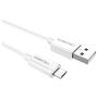 Cable USB  1m - Duracell Sync Charge Cable 1 Metre White USB5013W