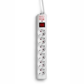 Bloco de Tomadas Salicru SPS SAFE 6 - (6 Tomadas) - 680BA000003