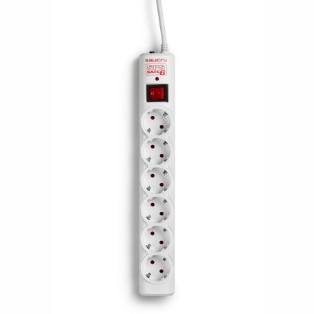 Bloco de Tomadas Salicru SPS SAFE 6 - (6 Tomadas) - 680BA000003