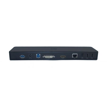 Laptop Docking station Dell USB 3 - USB 3.0 Ultra HD Triple Video Dock D3100 includes power cable. For UK,EU. Y32XH