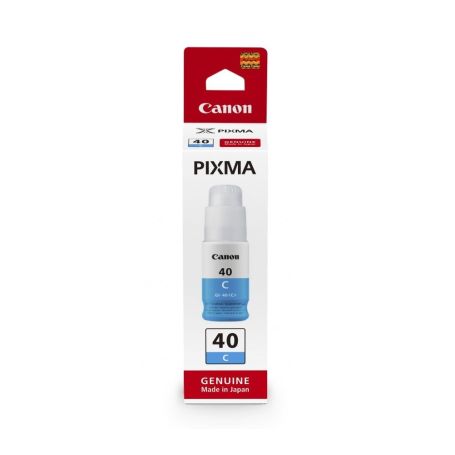 Canon GI-40 Cyan Ink Bottle - Compativel PIXMA G5040   PIXMA G6040 - 3400C001