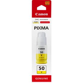 Canon GI-50 Yellow Ink Bottle - Compativel PIXMA G5050  PIXMA G6050 - 3405C001