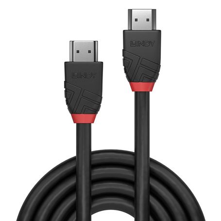 CABO HDMI HIGH SPEED 1.0m LINDY BLACK LINE 36471