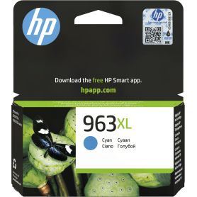 HP 963XL High Yield Cyan Original Ink Cartridge - 3JA27AEBGY