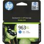 HP 963XL High Yield Cyan Original Ink Cartridge - 3JA27AEBGY
