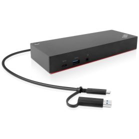 Laptop Docking station Lenovo - ThinkPad Hybrid USB-C with USB-A Dock includes power cable. For EU. 40AF0135EU