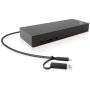Laptop Docking station Lenovo - ThinkPad Hybrid USB-C with USB-A Dock includes power cable. For EU. 40AF0135EU