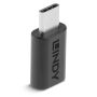 ADAPTADOR USB2 TYPE C(M)  MICRO-B (F) LINDY 41896