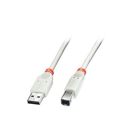 CABO USB2.0 A  B 1.0m CINZA LINDY 41922