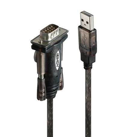 ADAPTADOR USB  SÉRIE DB9 Macho LINDY 42855