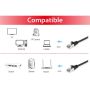 Equip Patch Cable Cat.6 S FTP HF black 15m - 605598