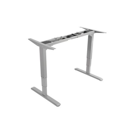 Equip ERGO 3WAY Electric Sit-Stand Desk Frame, Dual Motors, Grey - 650803