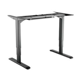 Equip ERGO 3WAY Electric Sit-Stand Desk Frame, Dual Motors, Black - 650805